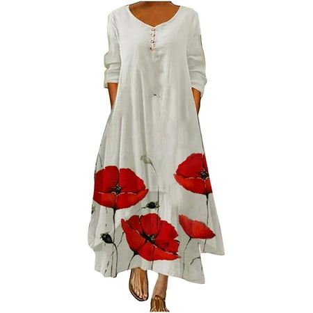 Floleo Women s Dress Clearance Summer s Retro Style Printed Long Sleeved Loose Hem Irregular Long
Floleo Women s Dress Clearance Summer s Retro Style Printed Long Sleeved Loose Hem Irregular Long
