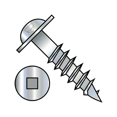 10-9X2 1/2 Square Recess Round Washer Head Deep Thread Wood Screw 2/3 Thread Zinc (Pack Qty 1 750) BC-1040DQRWD
10-9X2 1/2 Square Recess Round Washer Head Deep Thread Wood Screw 2/3 Thread Zinc (Pack Qty 1 750) BC-1040DQRWD