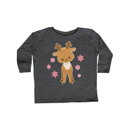 Inktastic Cute Christmas Reindeer with Snowflakes Gift Toddler Boy or Toddler Girl Long Sleeve T-Shirt
Inktastic Cute Christmas Reindeer with Snowflakes Gift Toddler Boy or Toddler Girl Long Sleeve T-Shirt