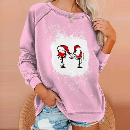 jsaierl Fall Sweatshirts for Women Christmas Printed Sweatshirt Crewneck Long Sleeve Womens Fall Tops Comfy Sweatshirts for Date Night
jsaierl Fall Sweatshirts for Women Christmas Printed Sweatshirt Crewneck Long Sleeve Womens Fall Tops Comfy Sweatshirts for Date Night