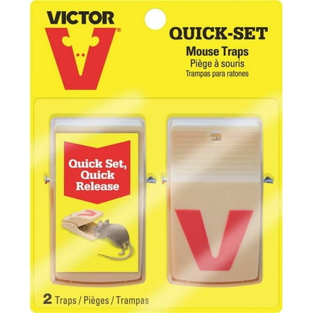 Woodstream/victor M130 Quick Set! Mouse Trap - Walmart.com