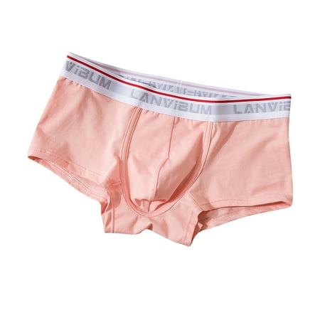 BIZIZA Comfort Male Stretch Briefs for Men Soft Pouch Trunks Breathable Underwear Pink XL
BIZIZA Comfort Male Stretch Briefs for Men Soft Pouch Trunks Breathable Underwear Pink XL