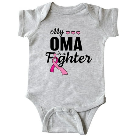 Inktastic Breast Cancer Awareness My Oma is a Fighter Gift Baby Boy or Baby Girl Bodysuit
Inktastic Breast Cancer Awareness My Oma is a Fighter Gift Baby Boy or Baby Girl Bodysuit