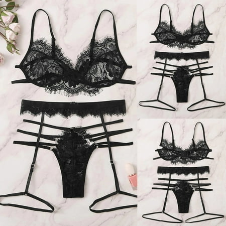 Rong Yun New Sexy Fashion Lace Lingerie Underwear Sleepwear G-string Pajamas Garter(Buy 2 Get 1 Free)
Rong Yun New Sexy Fashion Lace Lingerie Underwear Sleepwear G-string Pajamas Garter(Buy 2 Get 1 Free)