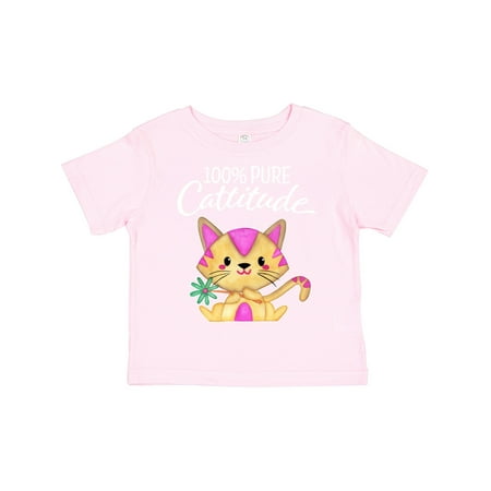 Inktastic Cute Cat with Flower-100 Percent Pure Cattitude Gift Toddler Boy or Toddler Girl T-Shirt
Inktastic Cute Cat with Flower-100 Percent Pure Cattitude Gift Toddler Boy or Toddler Girl T-Shirt
