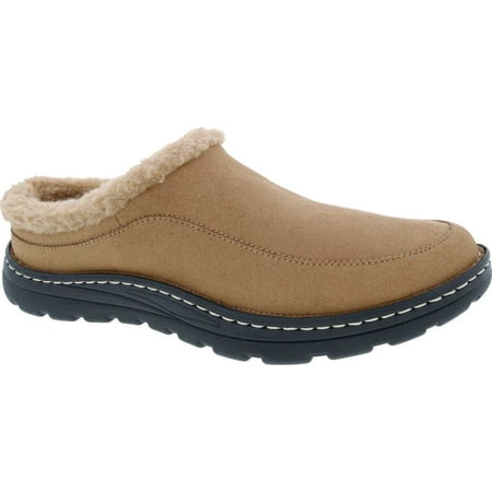 Men s Drew Palmer Clog Camel Microsuede 9.5 W