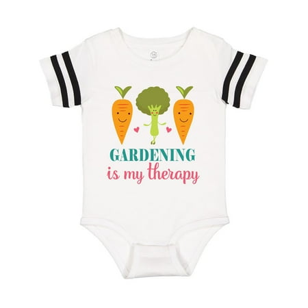 Inktastic Gardening is my Therapy Gift Baby Girl Bodysuit