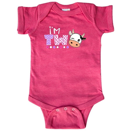 Inktastic I m 2 Cute Cow and Polka Dots Gift Baby Boy or Baby Girl Bodysuit 
Inktastic I m 2 Cute Cow and Polka Dots Gift Baby Boy or Baby Girl Bodysuit