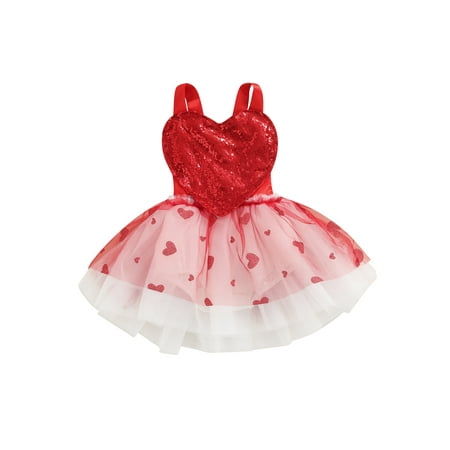 Infant Baby Girls Valentine s Day Romper Dress Suspender Sequin Love-Heart Open Back Bodysuit
Infant Baby Girls Valentine s Day Romper Dress Suspender Sequin Love-Heart Open Back Bodysuit