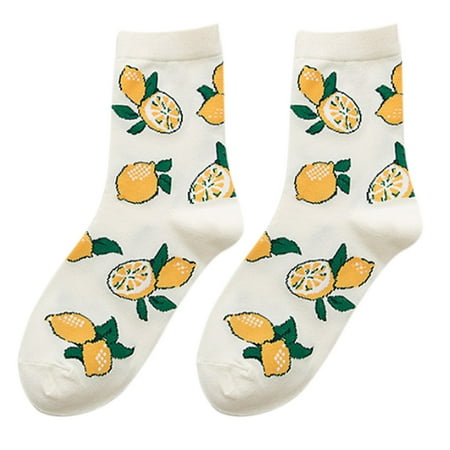 CHOMOEN Women Cotton Ankle Socks Sweet Candy Color Avocado Fruit Summer Mid Tube Hosiery
CHOMOEN Women Cotton Ankle Socks Sweet Candy Color Avocado Fruit Summer Mid Tube Hosiery