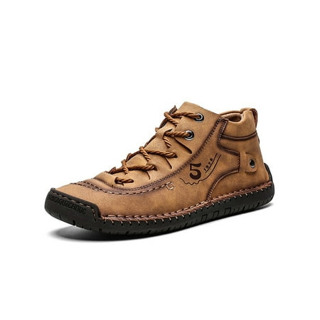 Tenmix Men Lightweight Flats Driving Vintage Round Toe Leather Shoes Formal Yellow Brown Plush Lined 8
Tenmix Men Lightweight Flats Driving Vintage Round Toe Leather Shoes Formal Yellow Brown Plush Lined 8