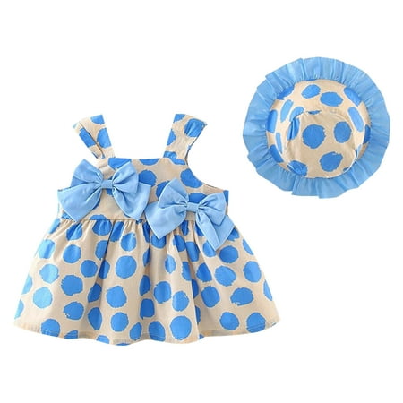 Toddler Girls Dresses Sleeveless Bowknot Sundress Dot Print Dress Princess Dress Baby Girl Clothes
Toddler Girls Dresses Sleeveless Bowknot Sundress Dot Print Dress Princess Dress Baby Girl Clothes
