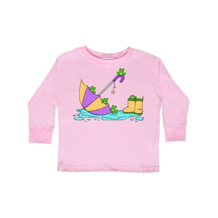 Inktastic Cute Frogs in a Umbrella with Boots Gift Toddler Boy or Toddler Girl Long Sleeve T-Shirt
Inktastic Cute Frogs in a Umbrella with Boots Gift Toddler Boy or Toddler Girl Long Sleeve T-Shirt