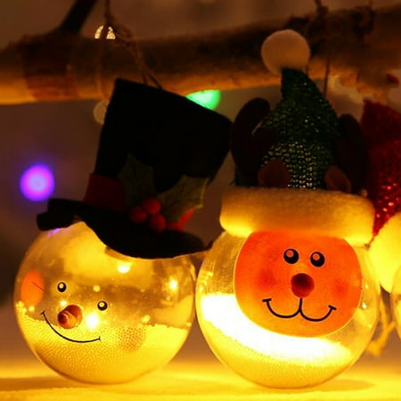 Naturegr 2 Pcs Christmas Hanging Lamp Festive Soft Touch Fade-less Sphere Cartoon Style Decorative Eco-friendly Snowman Novelty Hanging Lamp for Party
Naturegr 2 Pcs Christmas Hanging Lamp Festive Soft Touch Fade-less Sphere Cartoon Style Decorative Eco-friendly Snowman Novelty Hanging Lamp for Party