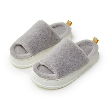 CoCopeaunt Thick Fluffy Fur Home Slippers Winter Women Cotton Slippers Indoor Home Thick Soft Bottom Flip Flops Winter Warm Plush Slippers
CoCopeaunt Thick Fluffy Fur Home Slippers Winter Women Cotton Slippers Indoor Home Thick Soft Bottom Flip Flops Winter Warm Plush Slippers