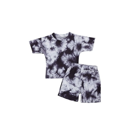 Xiaoluokaixin Kids Summer Clothes Baby Girls Boy Tie Dye Clothing Sets Short Sleeve T-Shirts Tops+Shorts for 1-5Y cqH
Xiaoluokaixin Kids Summer Clothes Baby Girls Boy Tie Dye Clothing Sets Short Sleeve T-Shirts Tops+Shorts for 1-5Y cqH