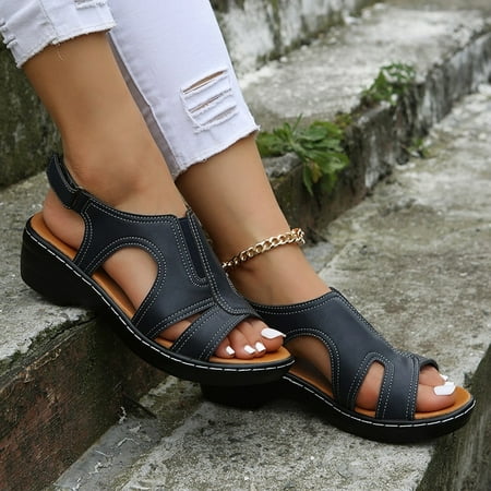 NEW Summer Women Wedges Premium Orthopedic Sandalswomen Vintage Anti-Slip Leather Casual Female Platform Retro Shoes plus size
NEW Summer Women Wedges Premium Orthopedic Sandalswomen Vintage Anti-Slip Leather Casual Female Platform Retro Shoes plus size