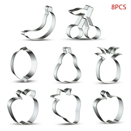 8 Styles Stainless Steel Cookie Cutter Mold Fruit Biscuit Mould DIY Fondant Pastry Decorating
8 Styles Stainless Steel Cookie Cutter Mold Fruit Biscuit Mould DIY Fondant Pastry Decorating
