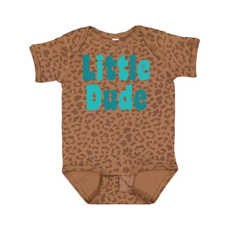 Inktastic Little Dude Gift Baby Boy Bodysuit