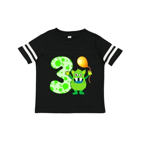 Inktastic 3rd Birthday Monster Gift Toddler Boy or Toddler Girl T-Shirt