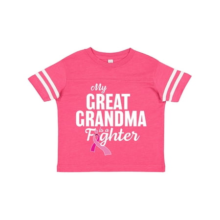 Inktastic Breast Cancer Awareness My Great Grandma is a Fighter Gift Toddler Boy or Toddler Girl T-Shirt
Inktastic Breast Cancer Awareness My Great Grandma is a Fighter Gift Toddler Boy or Toddler Girl T-Shirt