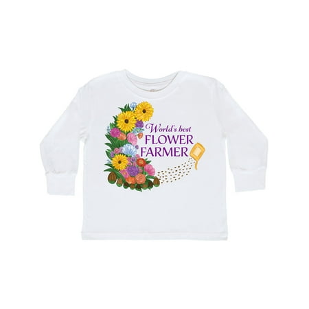 Inktastic World s Best Flower Farmer with Wildflowers Gift Toddler Boy or Toddler Girl Long Sleeve T-Shirt
Inktastic World s Best Flower Farmer with Wildflowers Gift Toddler Boy or Toddler Girl Long Sleeve T-Shirt