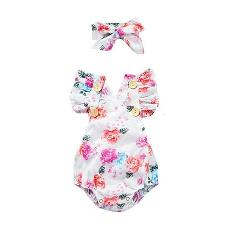 Alueeu chidren dress for girl Newborn Baby Girl Floral Button Jumpsuit Suit One-piece Romper Romper
Alueeu chidren dress for girl Newborn Baby Girl Floral Button Jumpsuit Suit One-piece Romper Romper