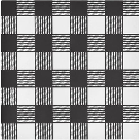 Hidove Black and White Buffalo Check Cloth Napkins Set of 1 Reusable Washable Polyester Dinner Table Napkins for Kitchen Dining Restaurant Party Decoration
Hidove Black and White Buffalo Check Cloth Napkins Set of 1 Reusable Washable Polyester Dinner Table Napkins for Kitchen Dining Restaurant Party Decoration