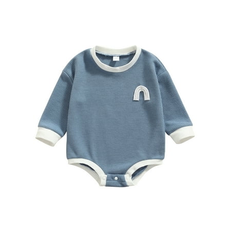 Musuos Baby Girl Boy Sweatshirt Oversized Waffle Knit Sweater Romper Pullover Tops 0-24 M
Musuos Baby Girl Boy Sweatshirt Oversized Waffle Knit Sweater Romper Pullover Tops 0-24 M