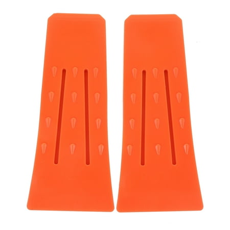 2pcs Plastic Felling Wedge Durable Lumbering Tool Portable Woodcutting Chock