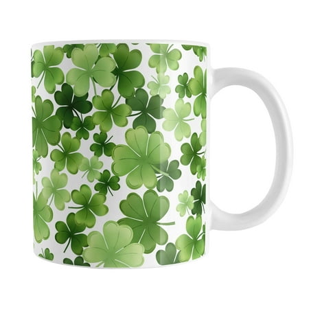 11oz Shamrocks and 4-Leaf Clovers Mug - St. Patrick s Day Dishwasher & Microwave Safe
11oz Shamrocks and 4-Leaf Clovers Mug - St. Patrick s Day Dishwasher & Microwave Safe