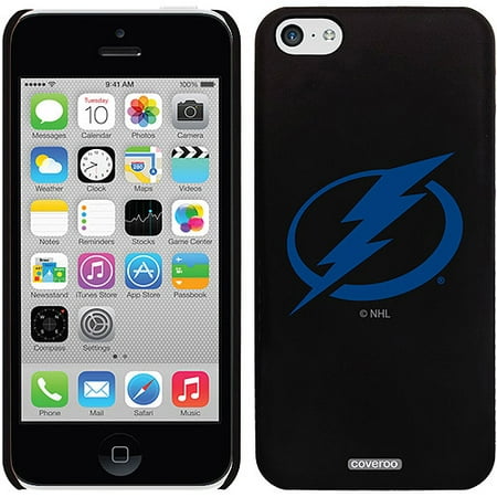 Tampa Bay Lightning Primary Logo Design on iPhone 5c Thinshield Snap-On Case by Coveroo