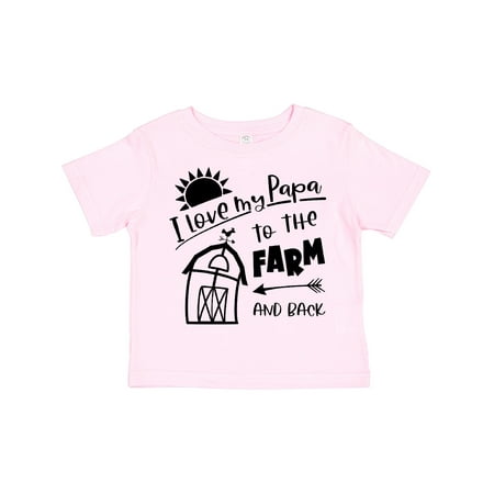 Inktastic I Love My Papa to the Farm and Back Barn Design Gift Toddler Boy or Toddler Girl T-Shirt
Inktastic I Love My Papa to the Farm and Back Barn Design Gift Toddler Boy or Toddler Girl T-Shirt