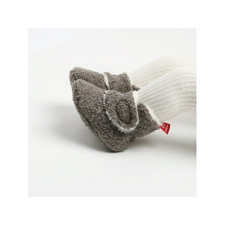 Wazshop Infant Floor Slippers Soft Soles Crib Shoe Prewalker Sock Shoes Lightweight First Walker Socks Toddler Warm Slipper Magic Tape Non-slip Grey 4
Wazshop Infant Floor Slippers Soft Soles Crib Shoe Prewalker Sock Shoes Lightweight First Walker Socks Toddler Warm Slipper Magic Tape Non-slip Grey 4