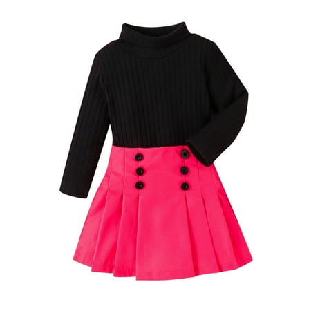 Kids Toddler Baby Girl Fall Winter Outfit Long Sleeve Knitted Shirt Sweater Top Button Skirt 2PCS Clothes Set Newborn Halloween Outfit Baby Girl Overalls Mommy And Me Fall Outfits
Kids Toddler Baby Girl Fall Winter Outfit Long Sleeve Knitted Shirt Sweater Top Button Skirt 2PCS Clothes Set Newborn Halloween Outfit Baby Girl Overalls Mommy And Me Fall Outfits