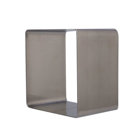 Square Mousse Mold Stainless Steel Cake Ring Mousse Cutter Cake Mold Dessert Ring Pastry Mould Baking Tool (Silver 3.5 Inch)
Square Mousse Mold Stainless Steel Cake Ring Mousse Cutter Cake Mold Dessert Ring Pastry Mould Baking Tool (Silver 3.5 Inch)
