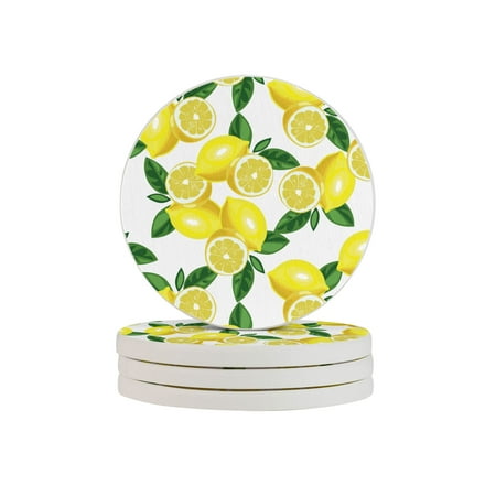Circular Drink Coasters Set Lemon Beautiful Home Decor Diatomite Heat-Resistant Diatomite Protect Table Countertop
Circular Drink Coasters Set Lemon Beautiful Home Decor Diatomite Heat-Resistant Diatomite Protect Table Countertop