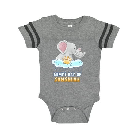 Inktastic Mimi s Ray Of Sunshine Cute Elephants Rainclouds and Sun Gift Baby Boy or Baby Girl Bodysuit
Inktastic Mimi s Ray Of Sunshine Cute Elephants Rainclouds and Sun Gift Baby Boy or Baby Girl Bodysuit