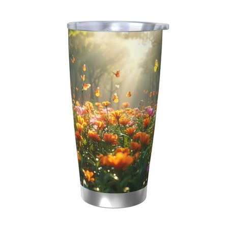 Junzan Butterflies In Flower Field for 20oz Stainless Steel Insulated Car Cup with Spillproof Lid - Insulated Coffee Mug Thermal Cup-Without Straw
Junzan Butterflies In Flower Field for 20oz Stainless Steel Insulated Car Cup with Spillproof Lid - Insulated Coffee Mug Thermal Cup-Without Straw