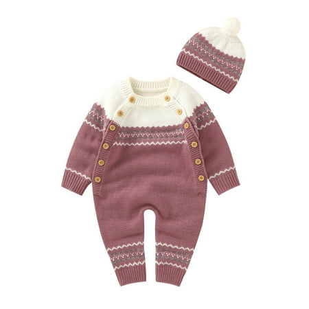 Youmylove Sweater Romper Outfits Hat Set Girl Jumpsuit Cotton Knitted Baby Boy Boys Romper&Jumpsuit Children Clothing
Youmylove Sweater Romper Outfits Hat Set Girl Jumpsuit Cotton Knitted Baby Boy Boys Romper&Jumpsuit Children Clothing