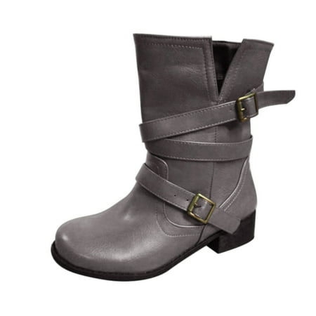 dmqupv Leather Lace up Boots for Women Thick Toe Boots Women s Shoes Women s Boots Wedge Boots for Women with Heel Shoes Grey 7
dmqupv Leather Lace up Boots for Women Thick Toe Boots Women s Shoes Women s Boots Wedge Boots for Women with Heel Shoes Grey 7