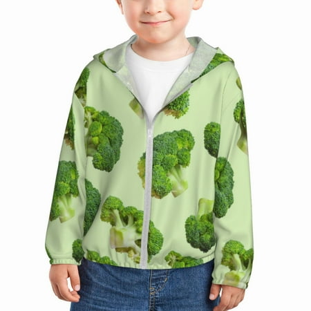 Lukts Broccoli 3 Print Children s Long-Sleeved Sun Protection Clothing Hooded Sweatshirts for Boys and Girls Outdoor Sports-4 Years
Lukts Broccoli 3 Print Children s Long-Sleeved Sun Protection Clothing Hooded Sweatshirts for Boys and Girls Outdoor Sports-4 Years