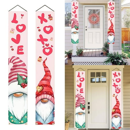 AZZAKVG Valentine S Day House Curtain Decoration Valentine S Day Couplets Decorated Valentine S Day Curtain Hanging Flags
AZZAKVG Valentine S Day House Curtain Decoration Valentine S Day Couplets Decorated Valentine S Day Curtain Hanging Flags