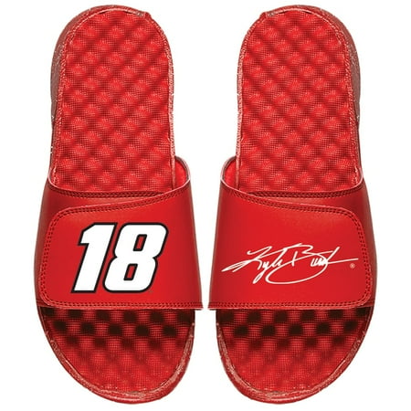 Kyle Busch ISlide Signature Slide Sandals - Red