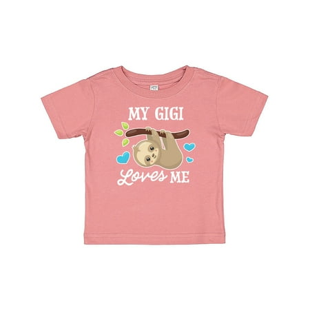 Inktastic My Gigi Loves Me with Sloth and Hearts Gift Baby Boy or Baby Girl T-Shirt
Inktastic My Gigi Loves Me with Sloth and Hearts Gift Baby Boy or Baby Girl T-Shirt