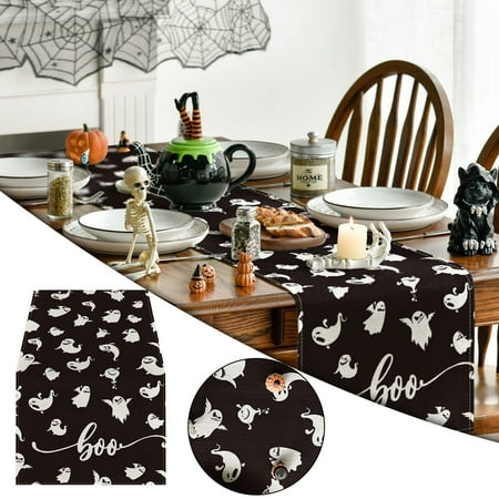 Table Runner Skeleton Pumpkins 13 X 72 Inch Burlap Runners Holiday Home Kitchen Dining Table Party Indoor Outdoor Decor
Table Runner Skeleton Pumpkins 13 X 72 Inch Burlap Runners Holiday Home Kitchen Dining Table Party Indoor Outdoor Decor