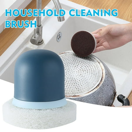 Alueeu Sponge With Handle Sponge Wipe Magic Sponge Wipe Household Cleaning Brush Household cleaning brush C
Alueeu Sponge With Handle Sponge Wipe Magic Sponge Wipe Household Cleaning Brush Household cleaning brush C