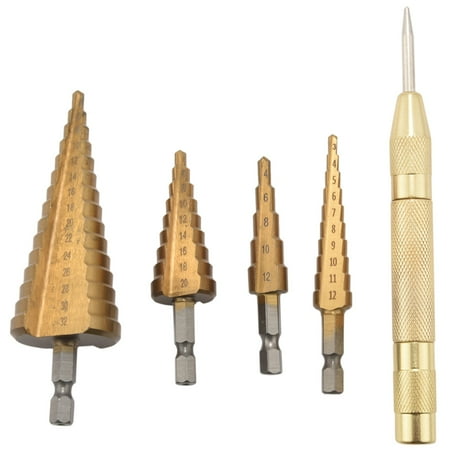 1 Set 3-12Mm 4-12Mm 4-20Mm 4-32Mm Metric Step Drill Bit Step Cone Cutter Tools Metal Drill Bit Set for Woodworking Wood
1 Set 3-12Mm 4-12Mm 4-20Mm 4-32Mm Metric Step Drill Bit Step Cone Cutter Tools Metal Drill Bit Set for Woodworking Wood