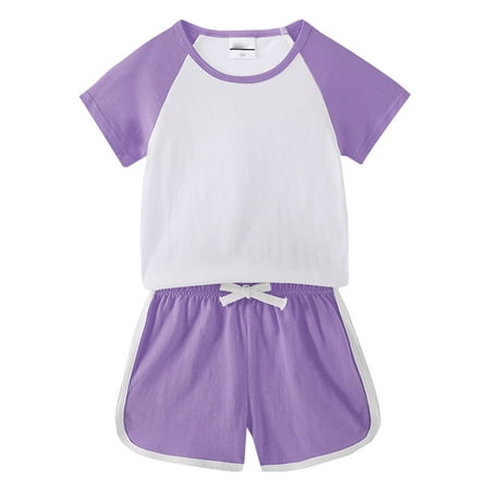 GWAABD Toddler Girls Clothes Summer Outfits Purple Cotton Kids Child Toddler Baby Boys Girls Long Sleeve Cute Sweatshirt Pullover Tops Patchwork Trousers Pants Outfit Set 2PCS Clothes 120
GWAABD Toddler Girls Clothes Summer Outfits Purple Cotton Kids Child Toddler Baby Boys Girls Long Sleeve Cute Sweatshirt Pullover Tops Patchwork Trousers Pants Outfit Set 2PCS Clothes 120