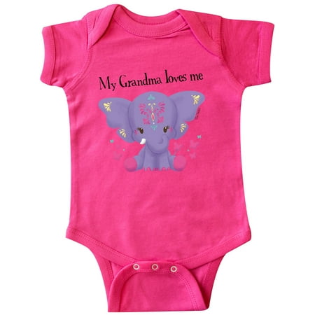 Inktastic Yara Grandma Loves Me Purple Elephant Butterflies Gift Baby Boy or Baby Girl Bodysuit
Inktastic Yara Grandma Loves Me Purple Elephant Butterflies Gift Baby Boy or Baby Girl Bodysuit